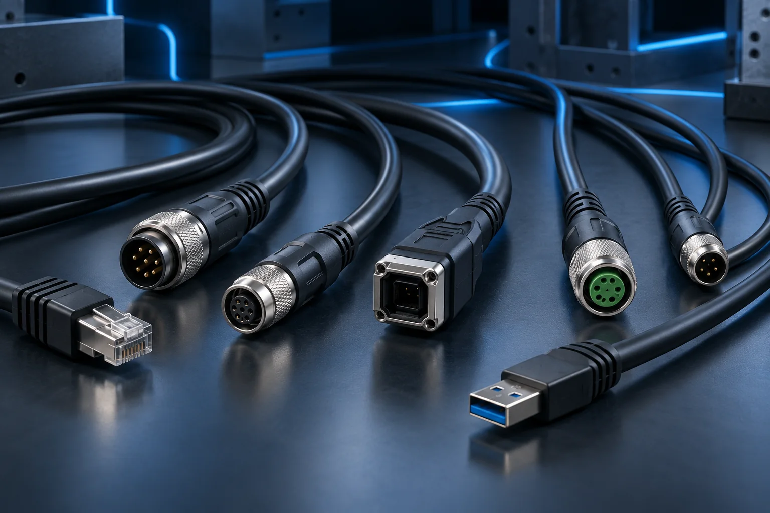 LMConn custom cable assembly concept visual