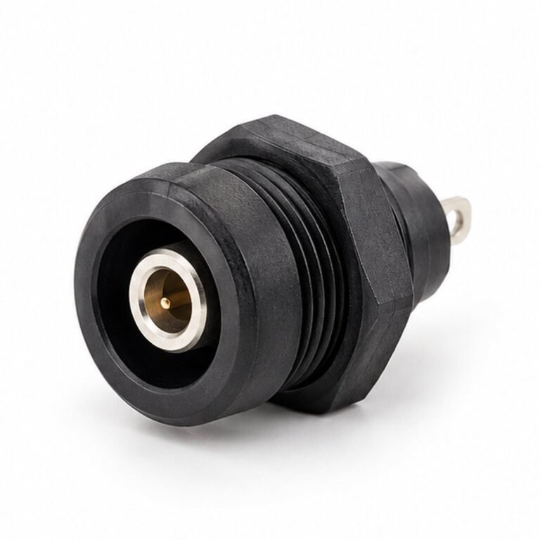 1P-PKG Single-Contact Fixed Plastic Receptacle
