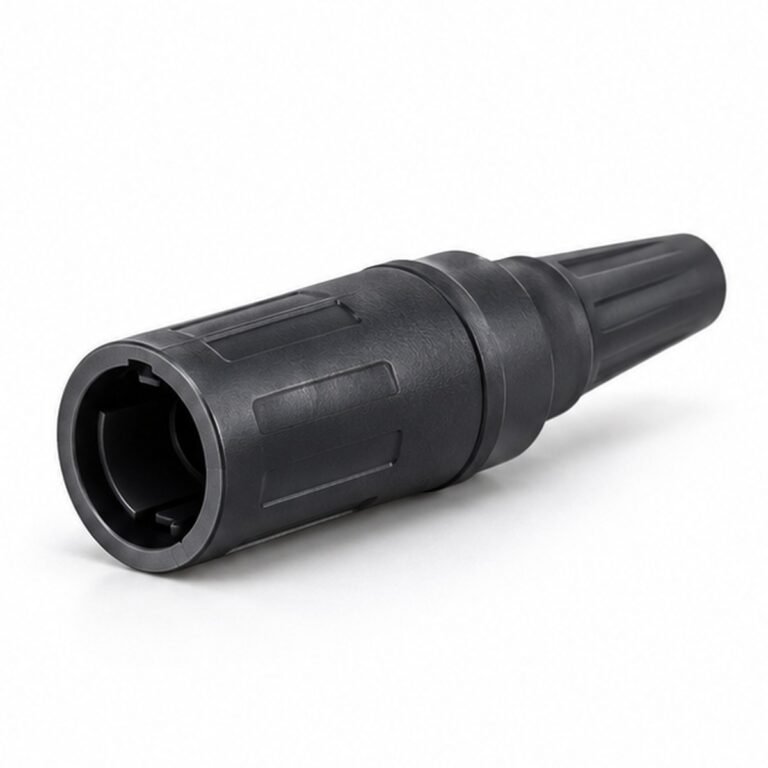 1P-PRG Floating Plastic Receptacle with Nut or Collet