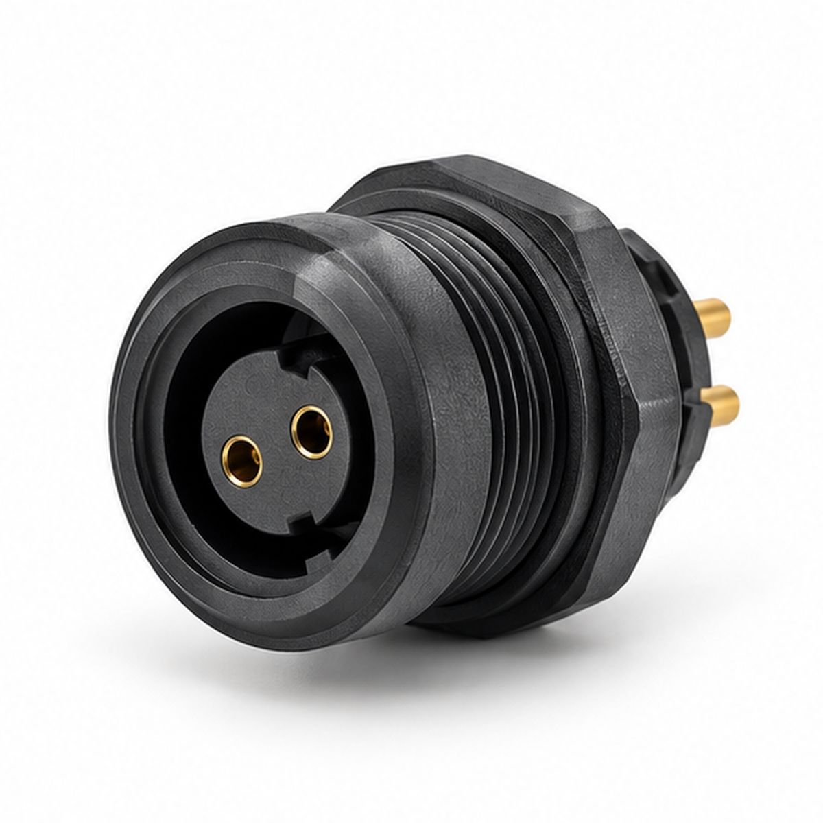 2P-PKG Fixed Plastic Receptacle product view 1