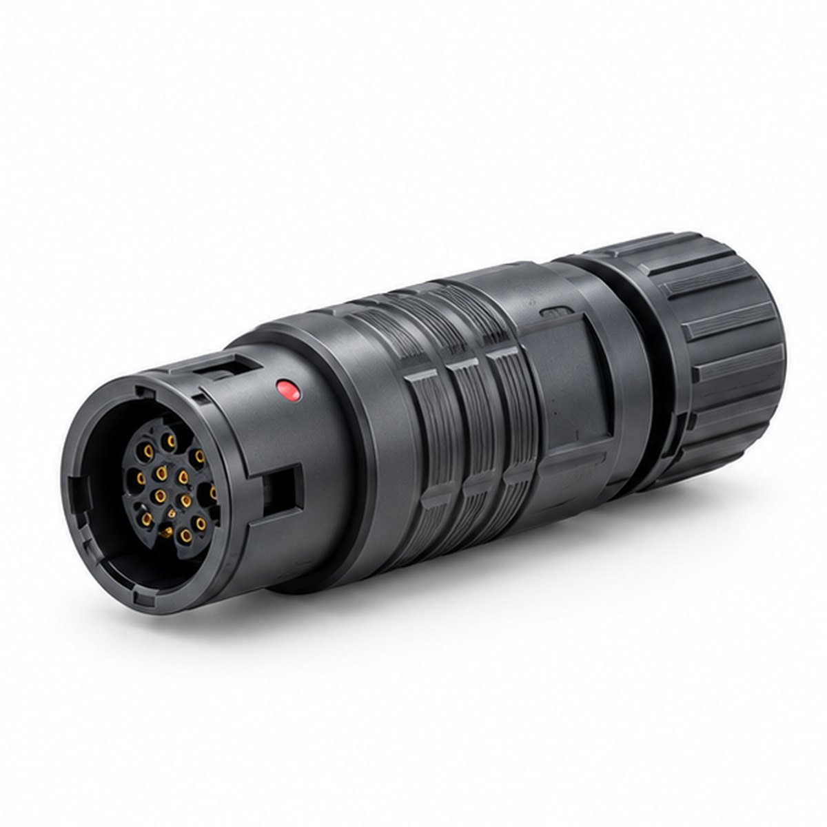 3P-PAG Straight Plastic Push-Pull Plug product view 1