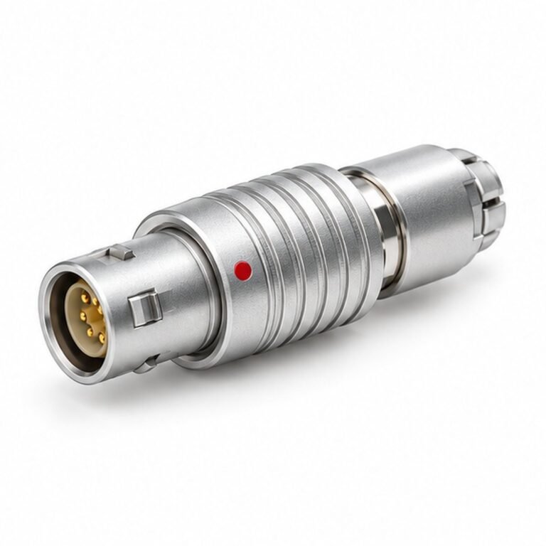 B-TEG Front-Sealed Push-Pull Plug with Collet