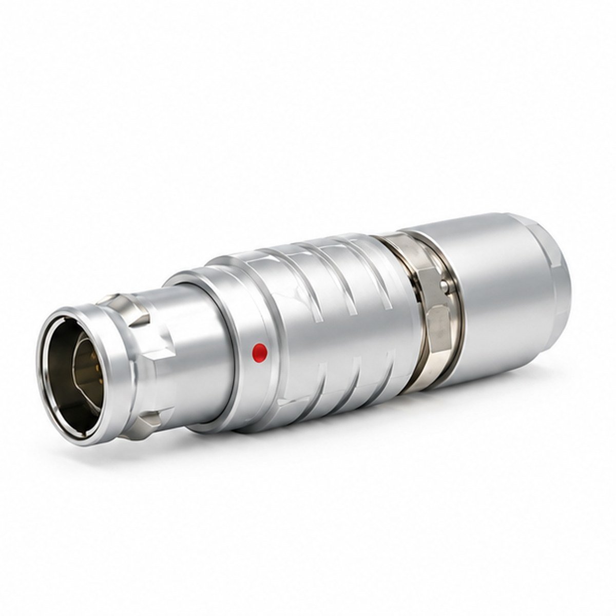 B-TGG Straight Push-Pull Plug with Cable Nut product view 1