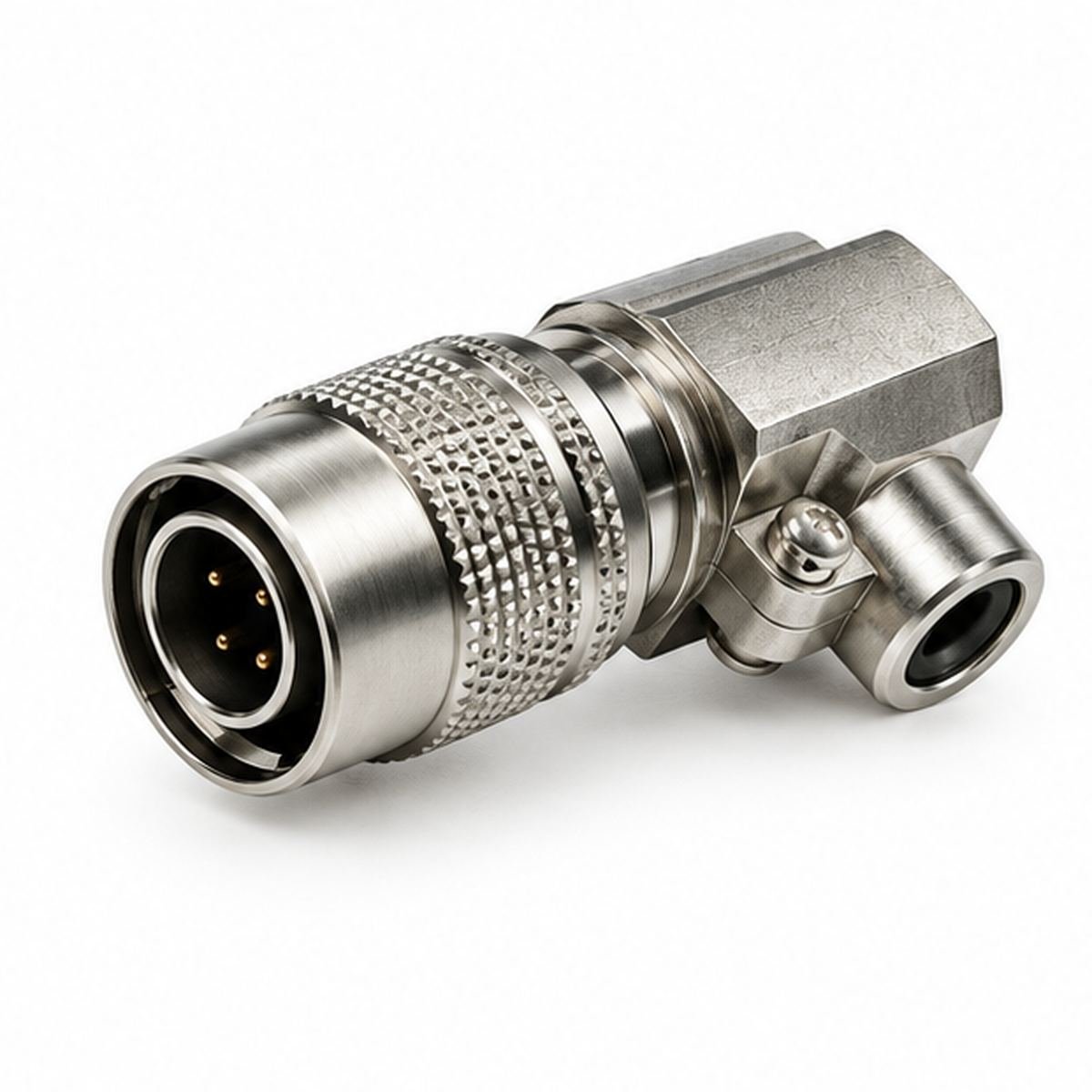 HR10 Right-Angle Cable Plug product view 1