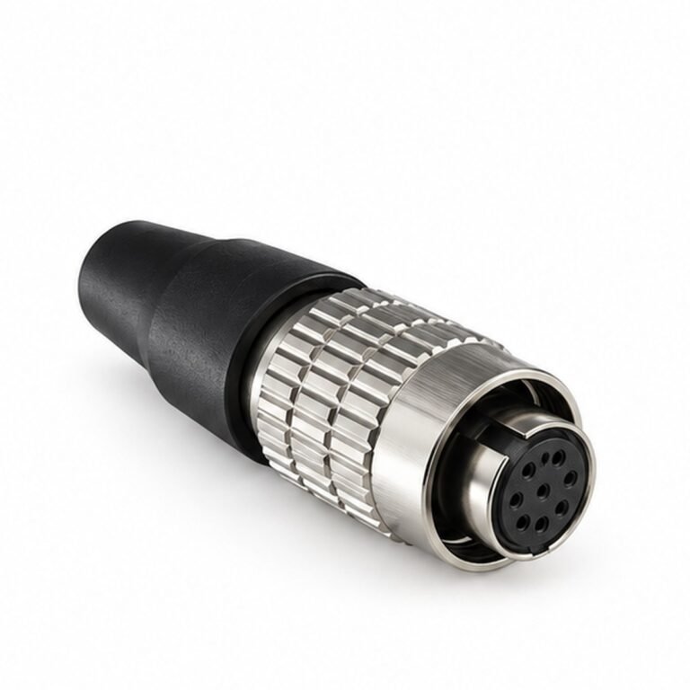 HR25 Straight 8-Pin Cable Plug