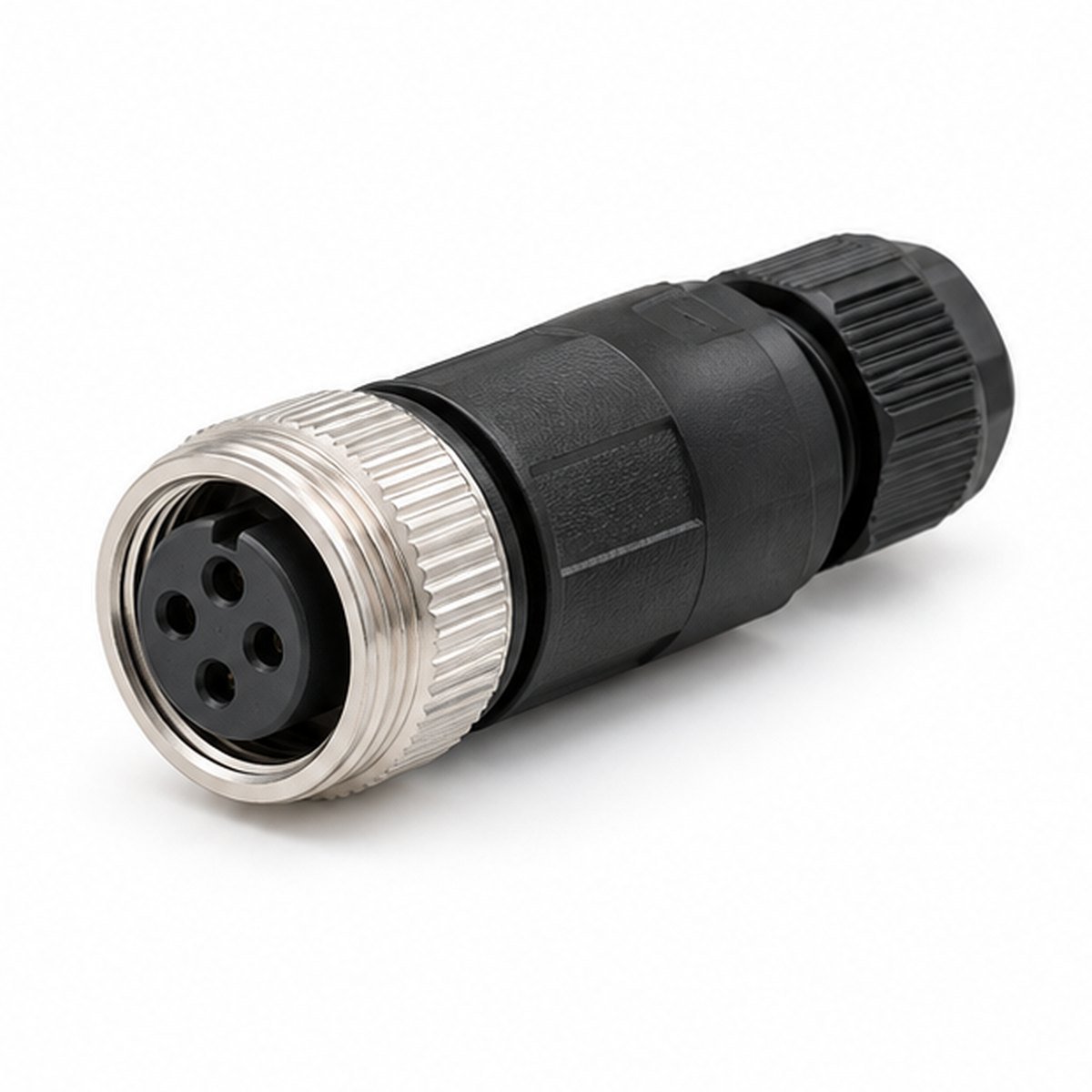 M16 Molded Female Cable Connector Straight or Right-Angle product view 1