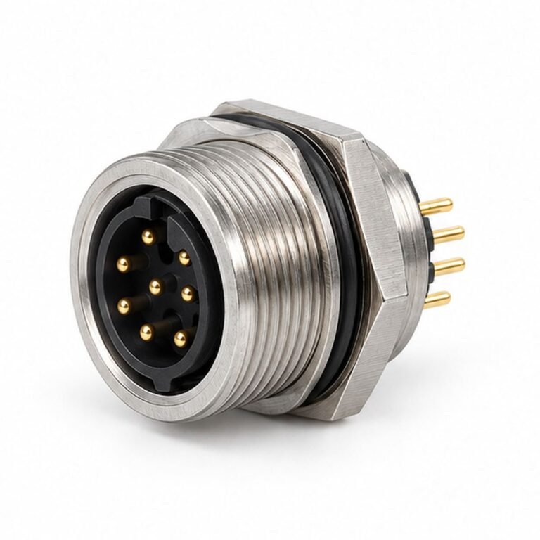 M16 Rear-Mount Male Panel Receptacle