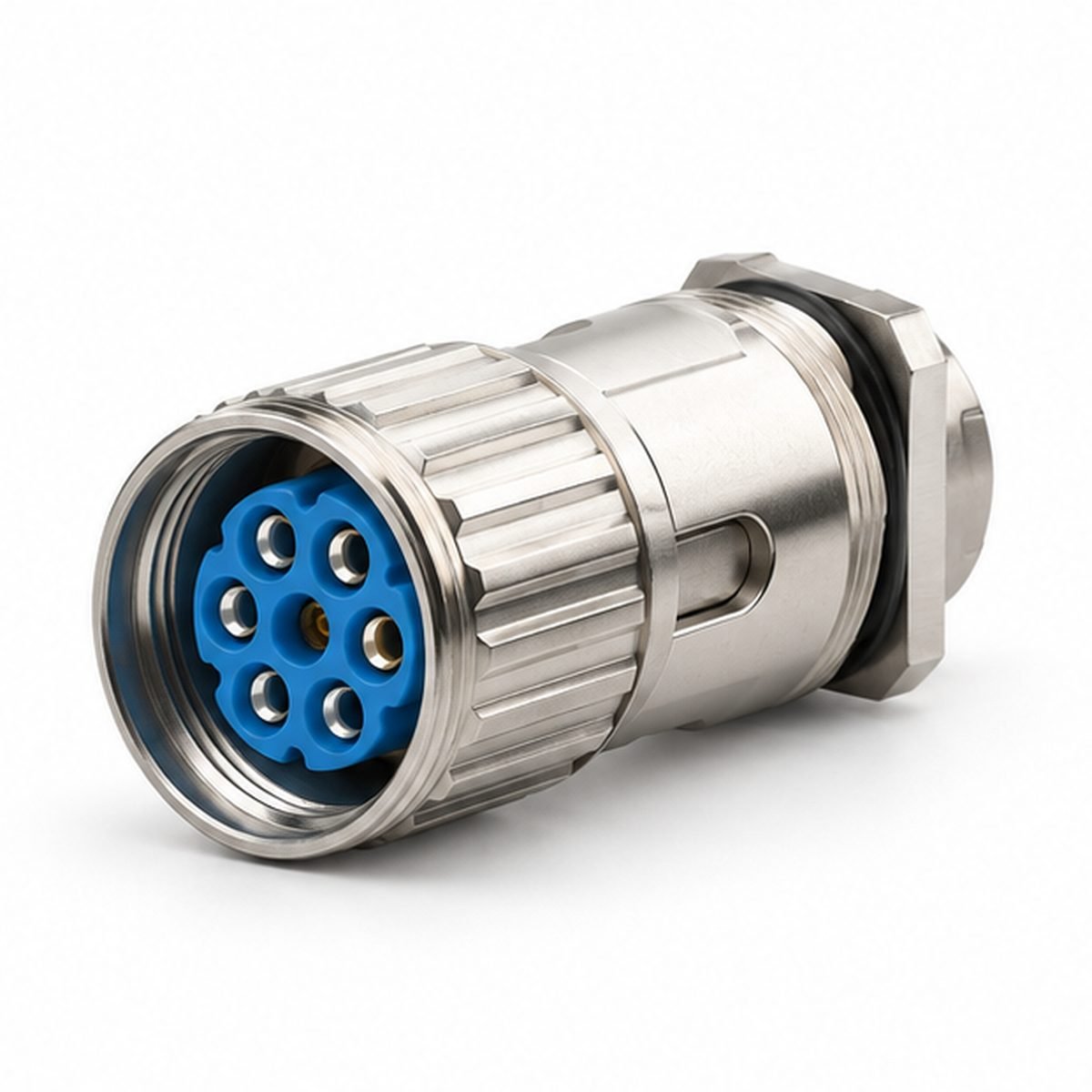 M23 Power Panel Receptacle Male or Female product view 1