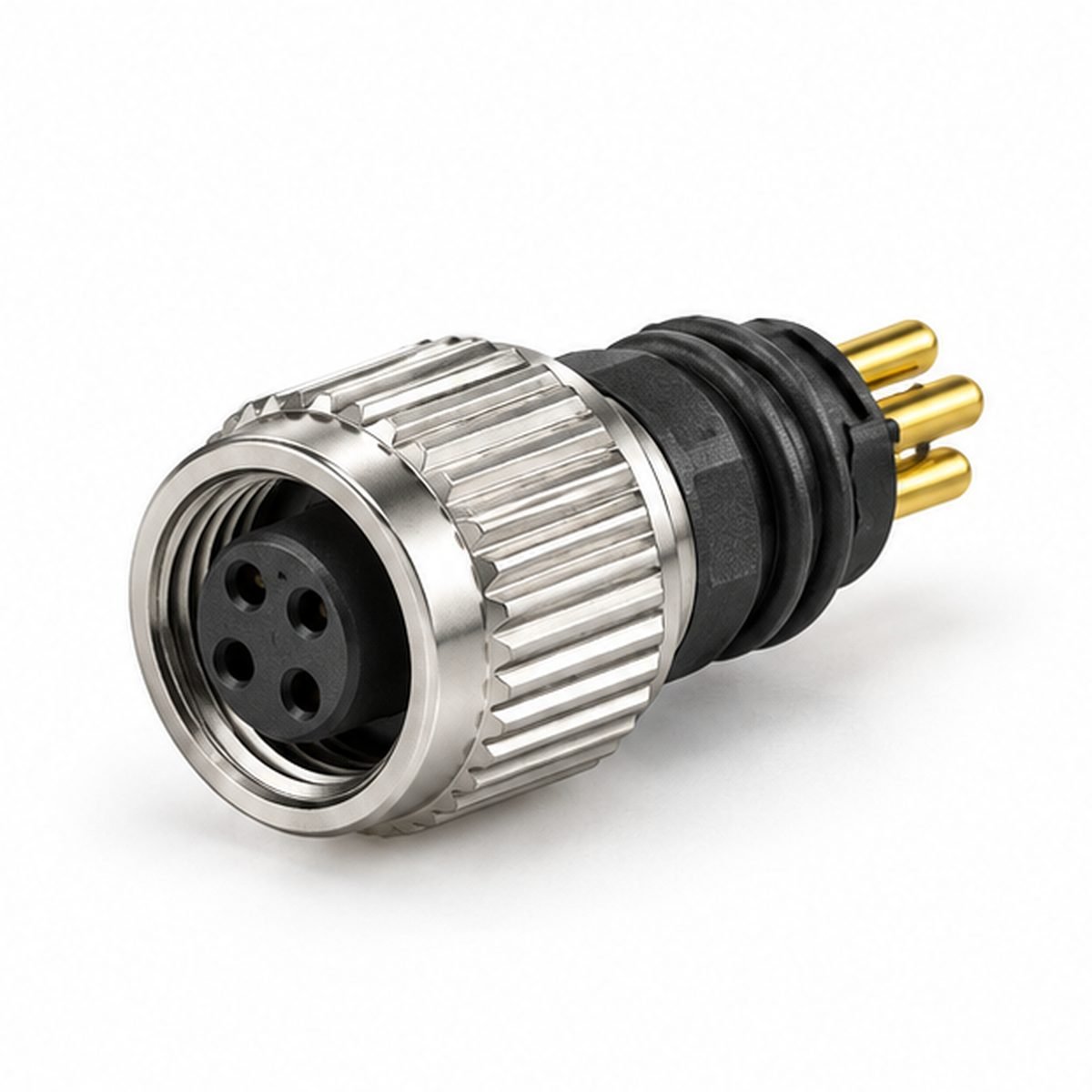 M5 Molded Female Cable Connector product view 1