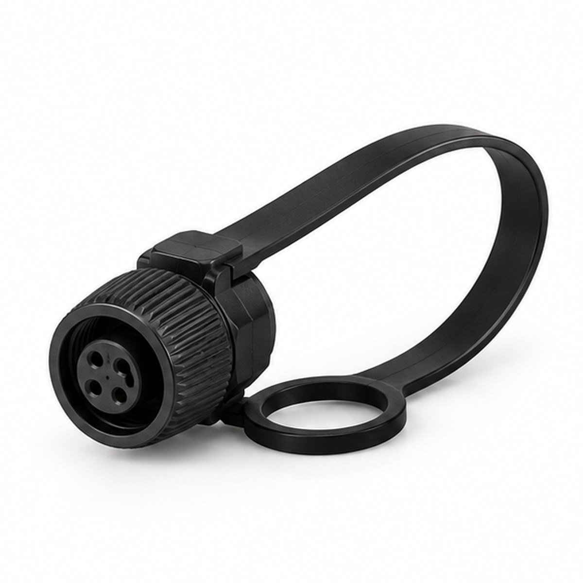 M8 Molded Female Cable Connector Straight or Right-Angle product view 1