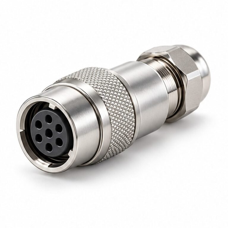 S-DCA Floating Multipole Receptacle with Nut or Collet