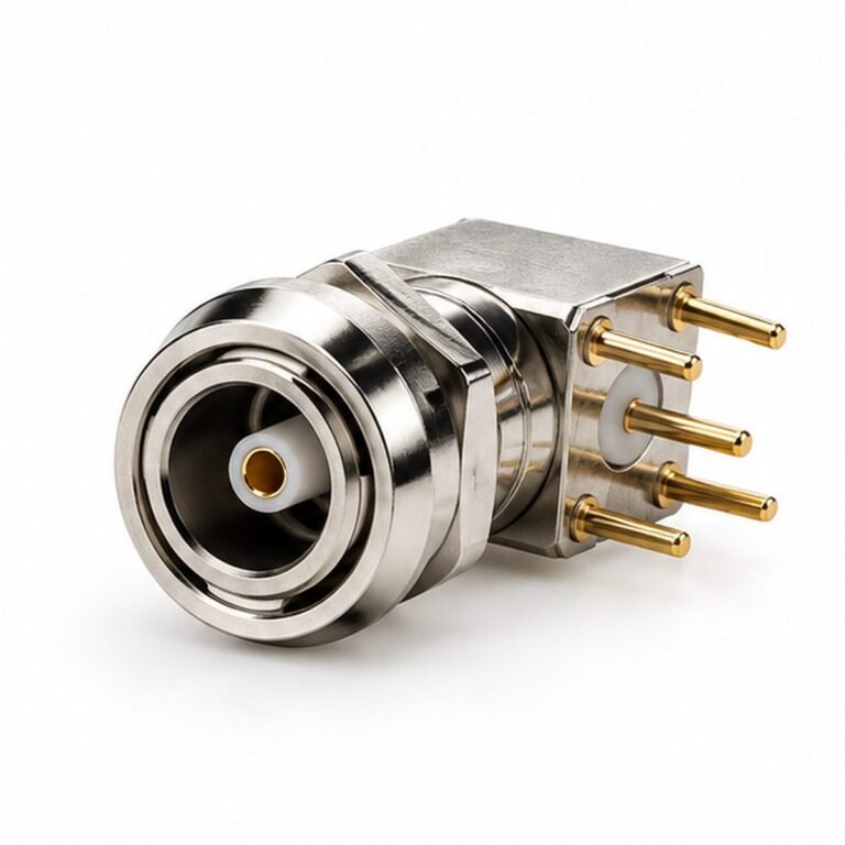 S-ZPL or S-ZXL 90-Degree Single-Contact PCB Receptacle