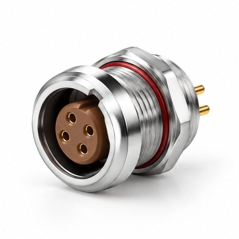 S-ZRA Internal Fixed Multipole Receptacle for Solder Wire or PCB