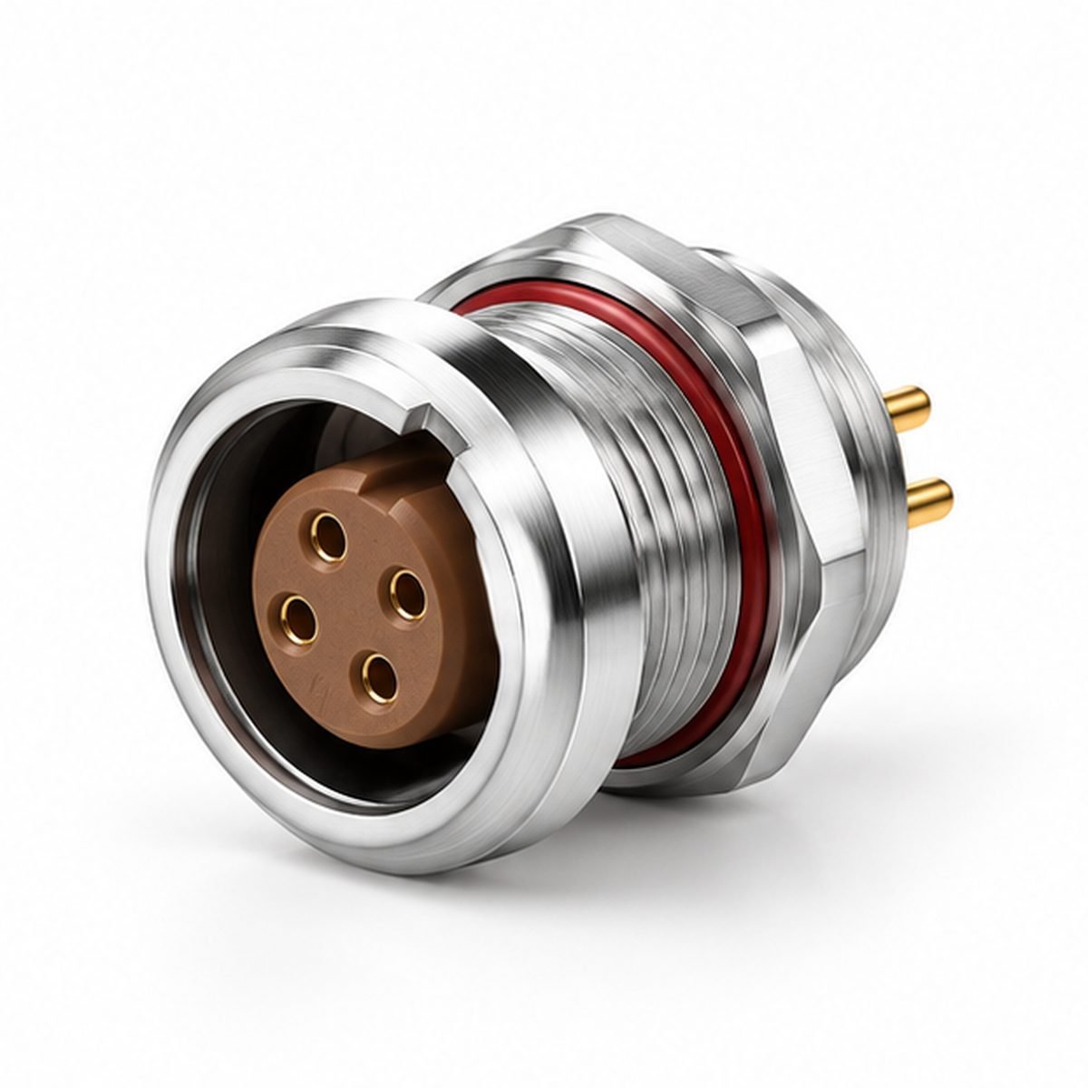 S-ZRA Internal Fixed Multipole Receptacle for Solder Wire or PCB product view 1