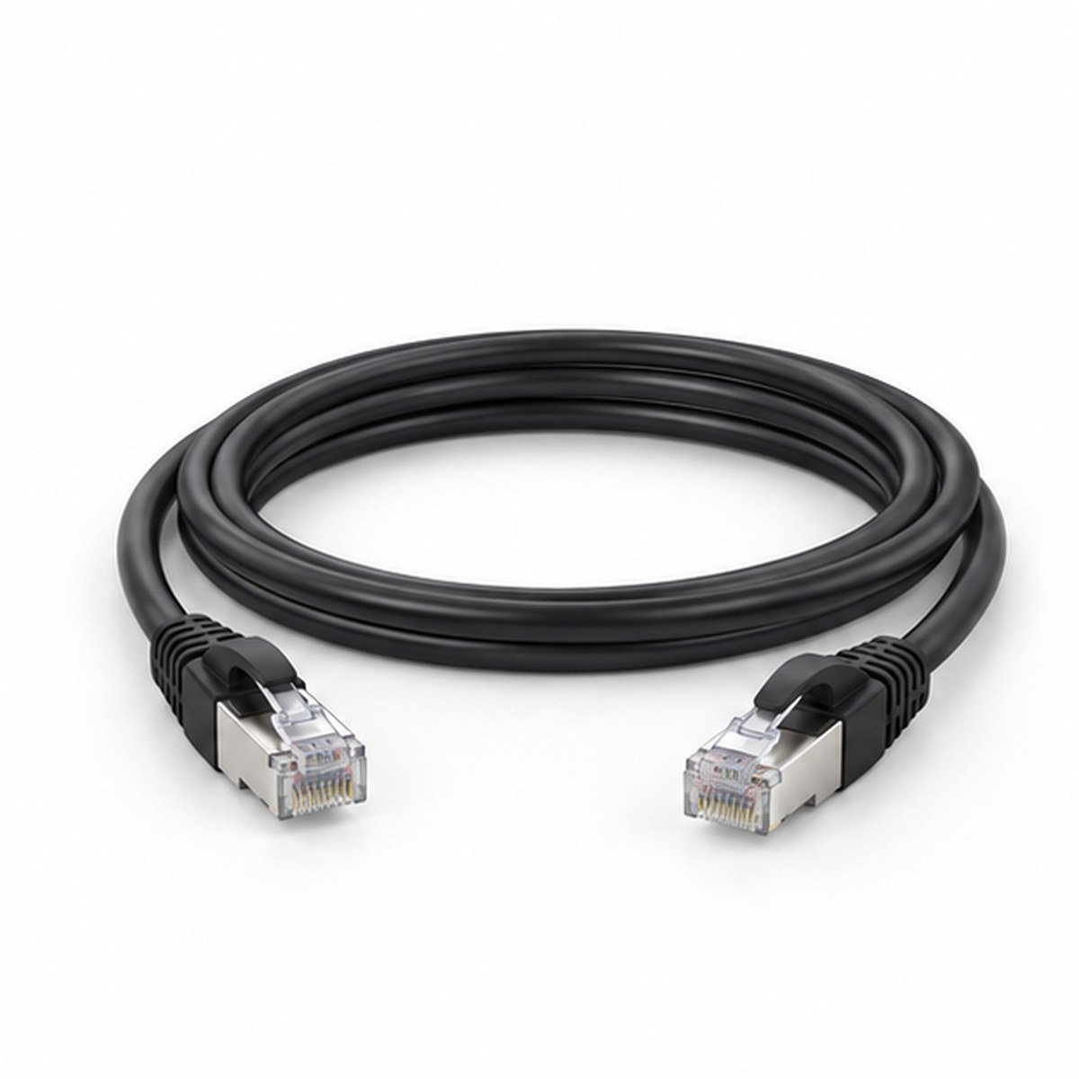 Shielded Straight RJ45 Patch Cable product view 1