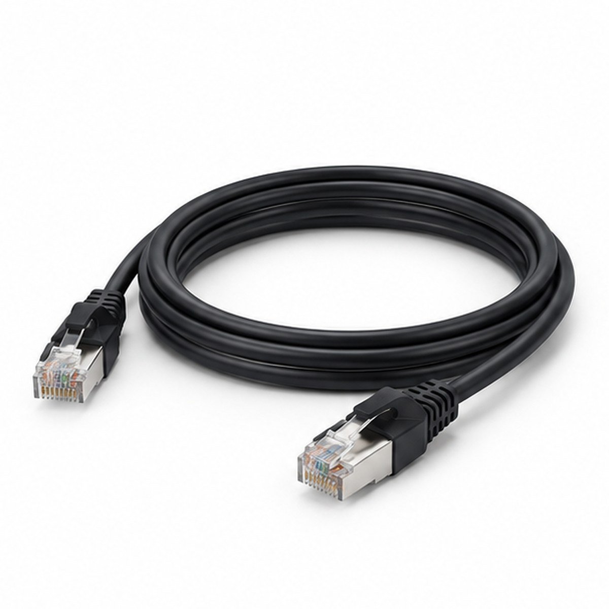 Straight RJ45 to Straight RJ45 High-Flex GigE Cable product view 1