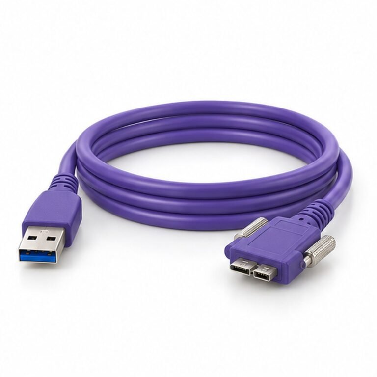 USB 3.0 Type-A to Micro-B Locking Cable