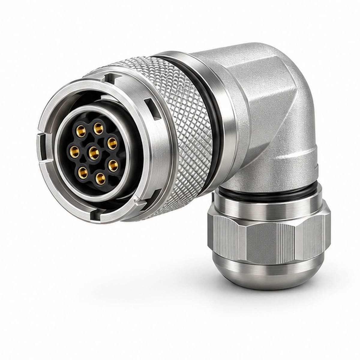 W-ZGG 90-Degree Underwater Push-Pull Connector product view 1