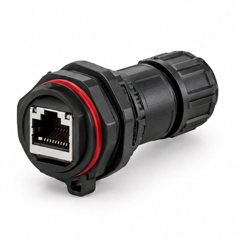 Waterproof Industrial RJ45 Plug